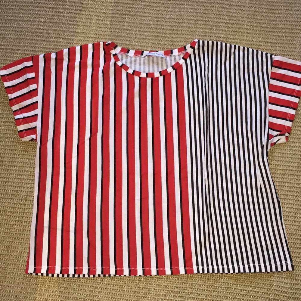 Never been worn striped t shirt